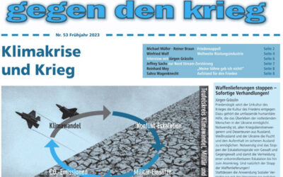 OSTERMARSCH UND ZEITUNG GEGEN DEN KRIEG